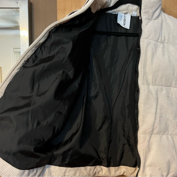 Collusion unisex cord padded puffer jacket - Picture 5 of 6